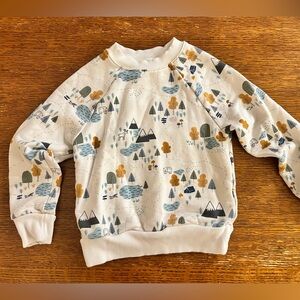 Little Sleepies Play White Sweater